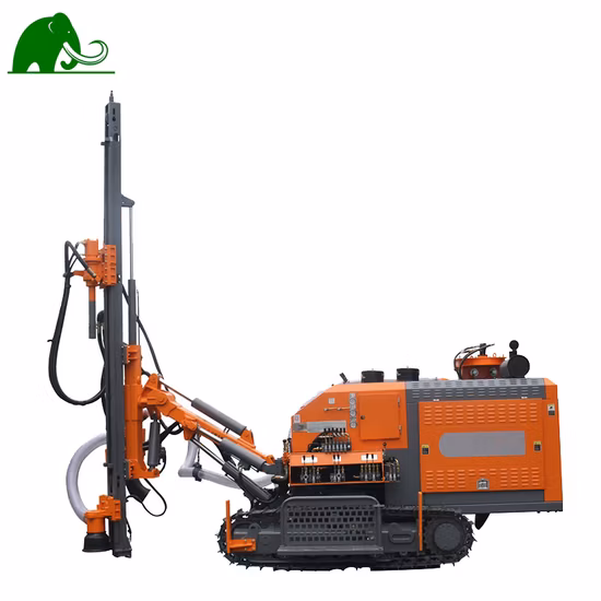 Moteur hybride à pression hydraulique mobile direct d'usine, moteur hybride de forage de roche avec flèche unique pour l'excavation de tunnels